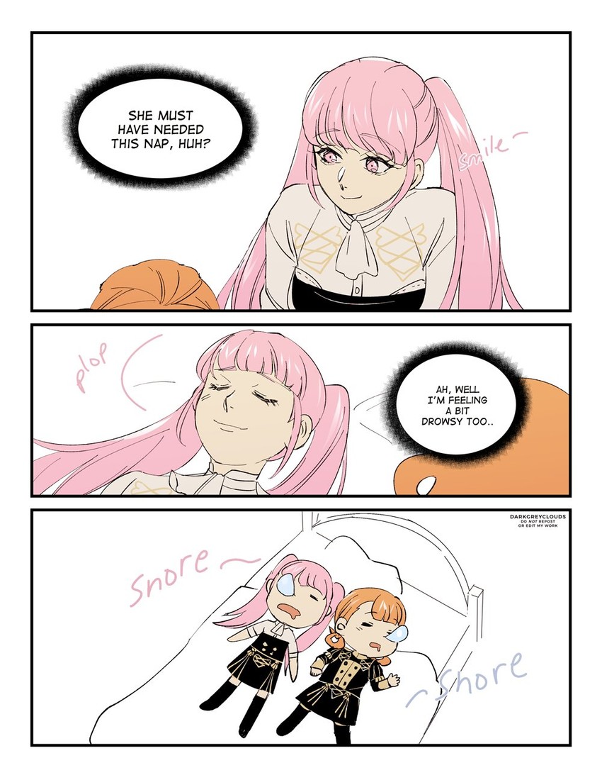 hilda valentine goneril and annette fantine dominic (fire emblem and 1 more) drawn by darkgreyclouds