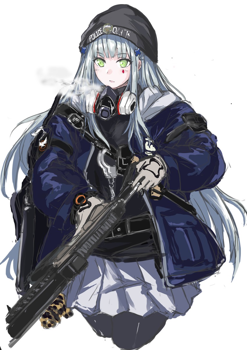 hk416 and agent 416 (girls' frontline and 1 more) drawn by marche_mk14