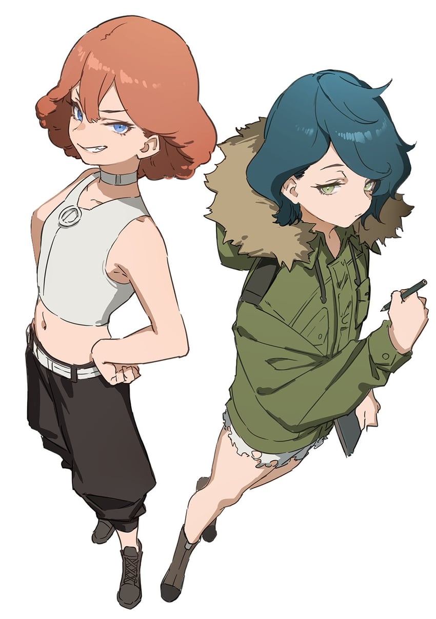 norea du noc and sophie pulone (gundam and 1 more) drawn by mogumo