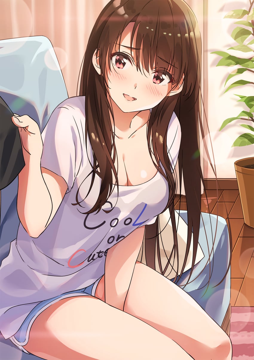 tsukishiro aoi (cool na tsukishiro-san wa ore ni dake dere kawaii) drawn by narumi_nanami