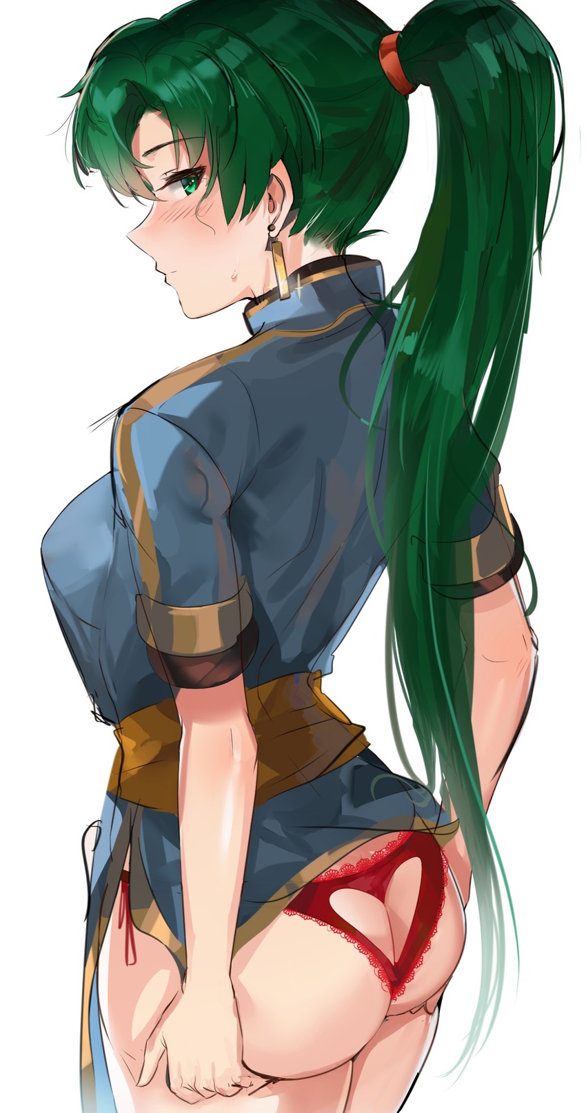 lyn (fire emblem and 1 more) drawn by ormille