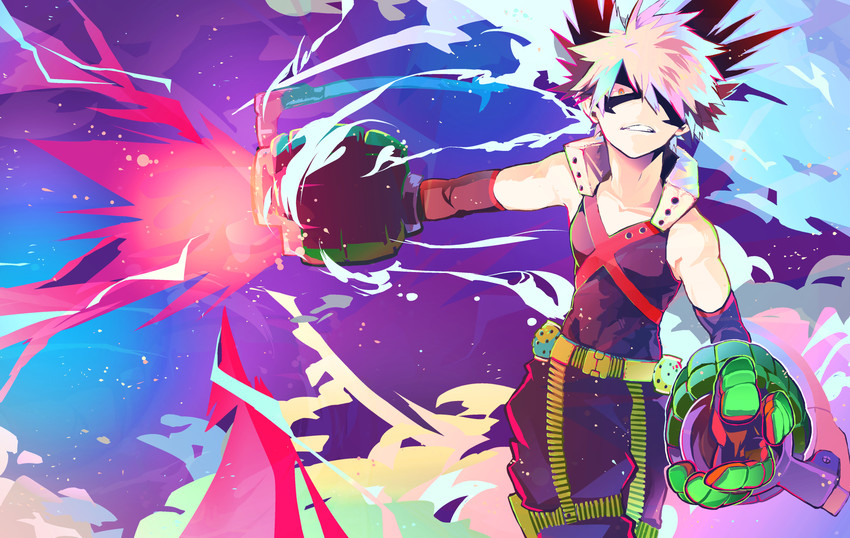 bakugou katsuki (boku no hero academia) drawn by kogeta_okoge