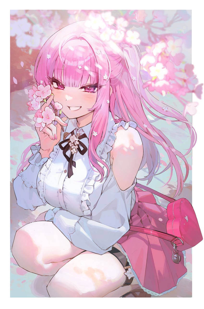 mori calliope (hololive and 1 more) drawn by mokana_moka