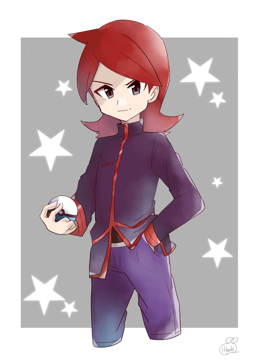 silver (pokemon and 1 more) drawn by hachi_(hachi_sin)