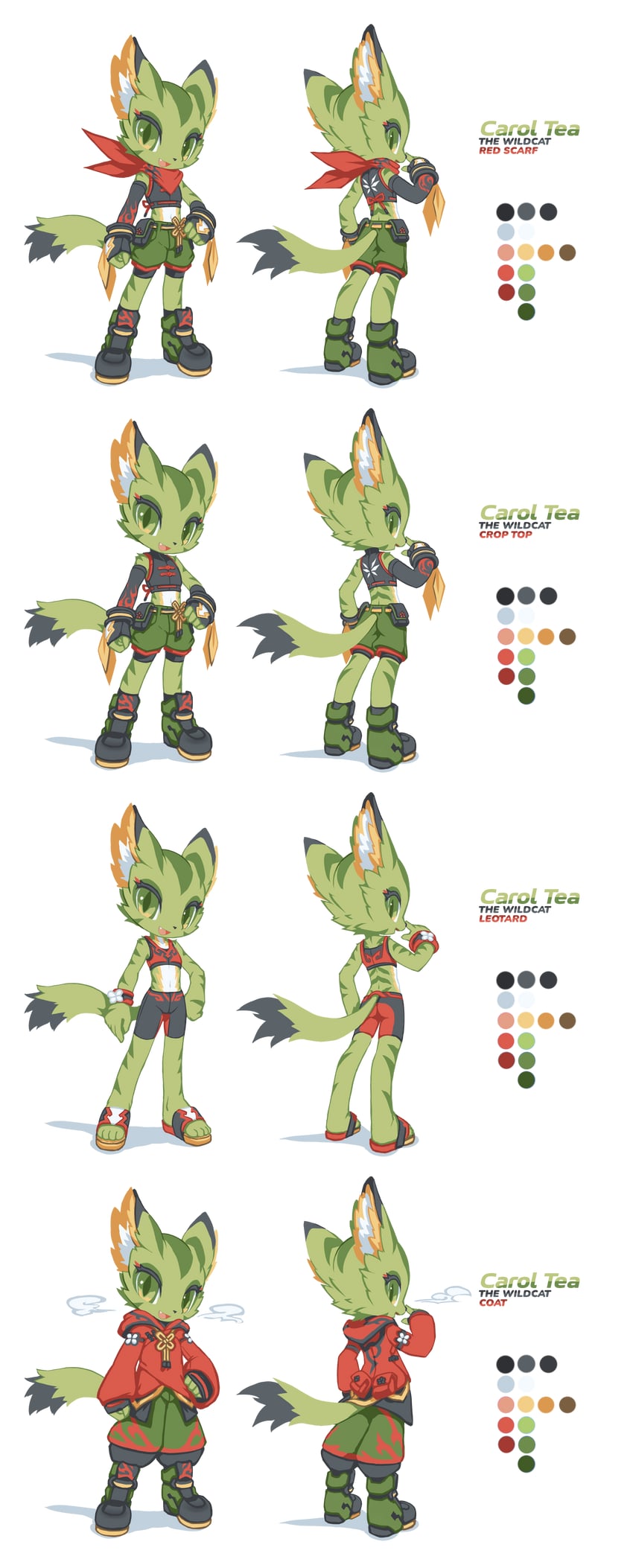 carol tea (freedom planet and 1 more) drawn by tyson_tan