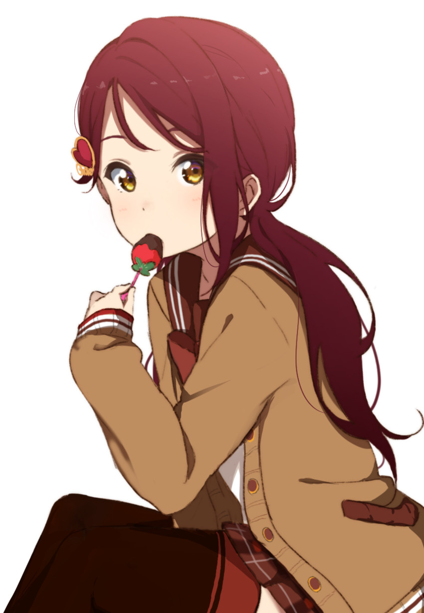 sakurauchi riko (love live! and 2 more) drawn by icehotmilktea
