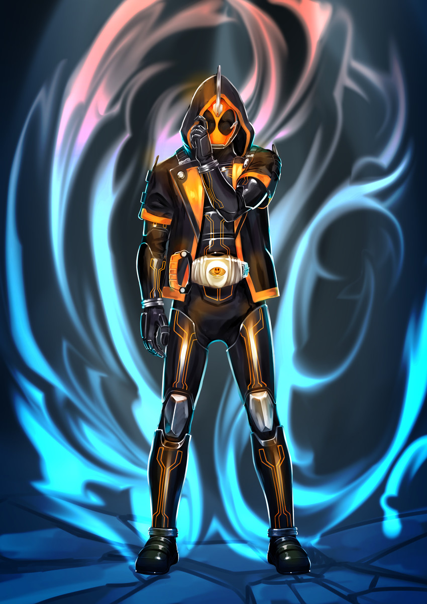 kamen rider ghost (kamen rider and 1 more) drawn by hitotsu0912