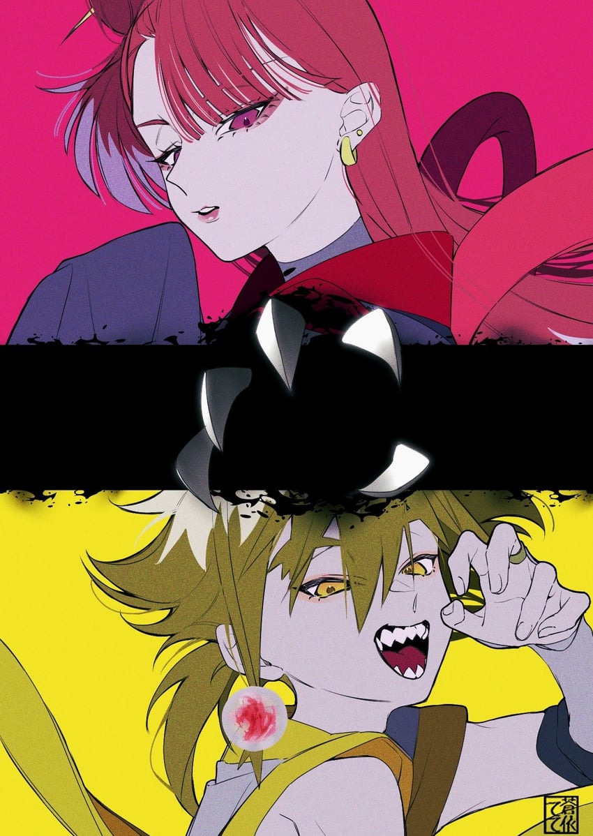 zakuro and torame (precure and 1 more) drawn by aoi_tete