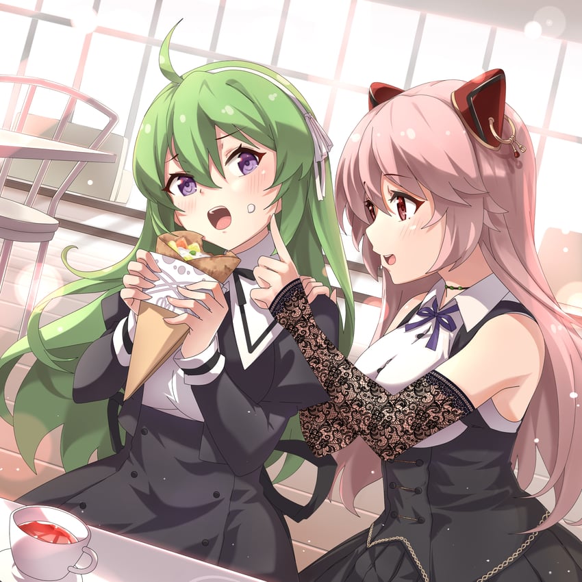 tanaka ichi and endou araya (assault lily) drawn by kaede_(0025kaede)
