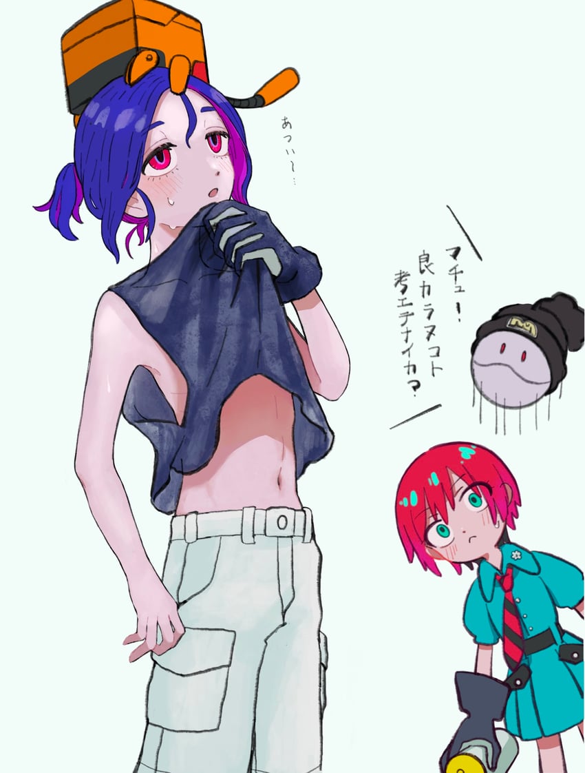 amate yuzuriha, haro, shuji ito, and conch (gundam and 1 more) drawn by ishiko_n