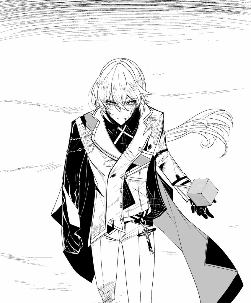 otto apocalypse and void archives (honkai and 1 more) drawn by nabeiro_kin