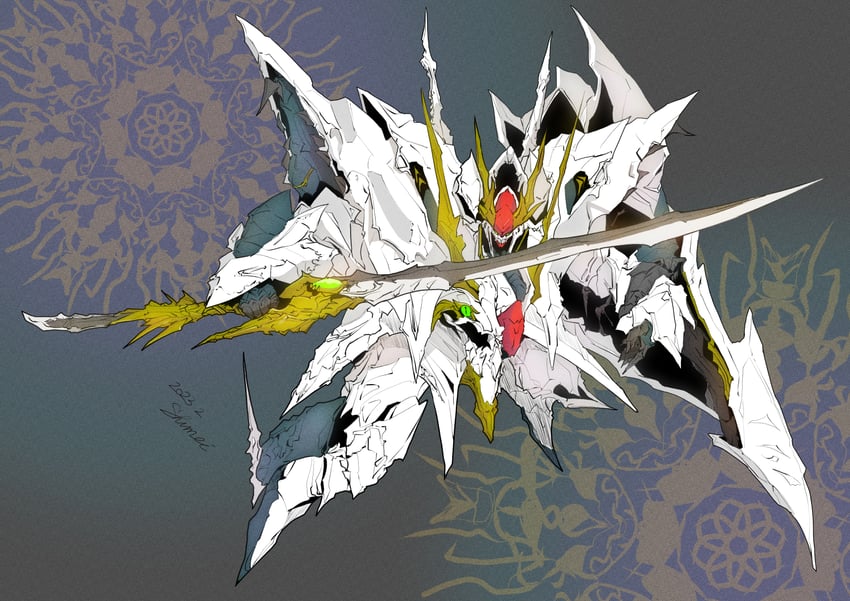 xi gundam (original and 2 more) drawn by kurashou_shumei