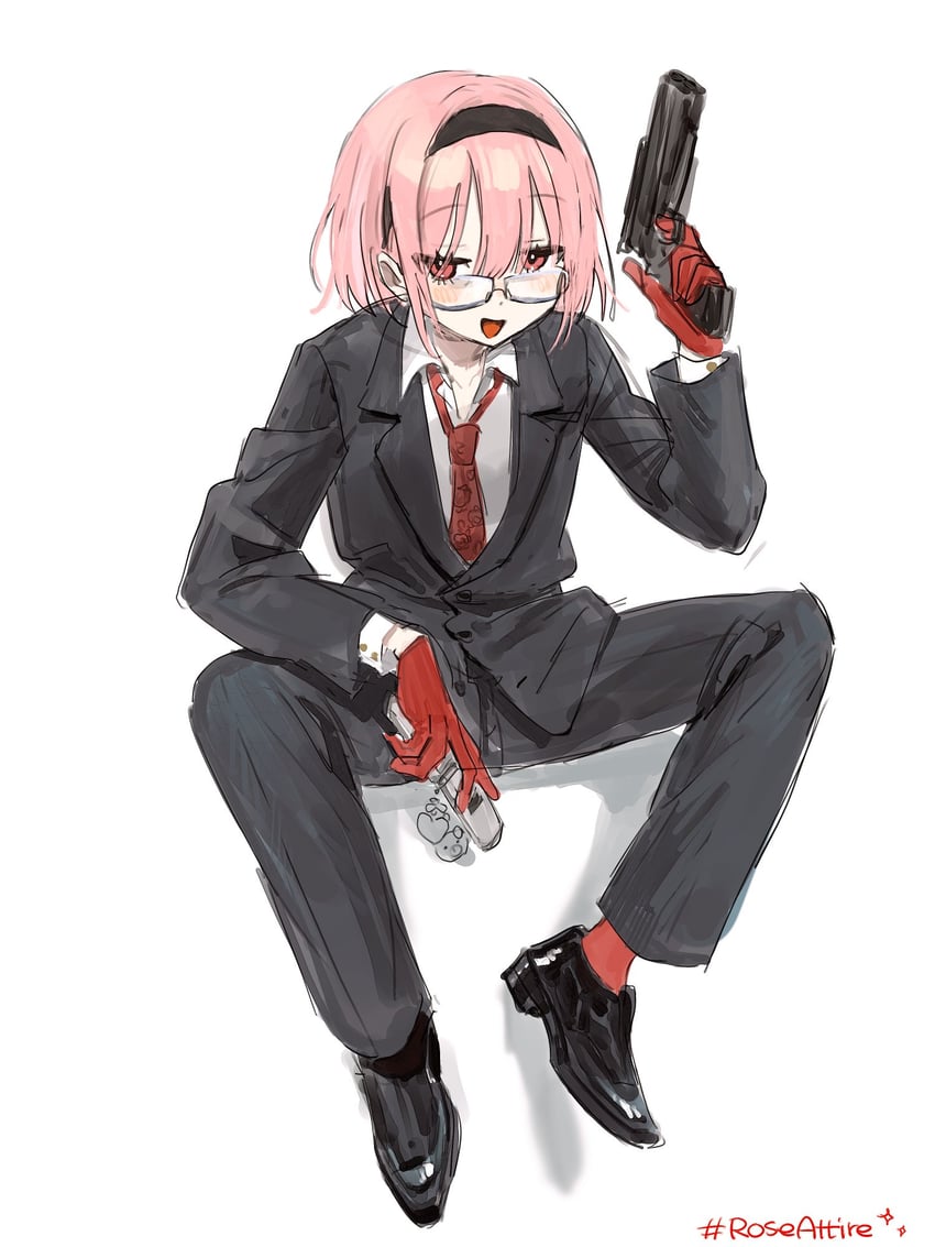 rosemi lovelock (nijisanji and 1 more) drawn by milkuriem