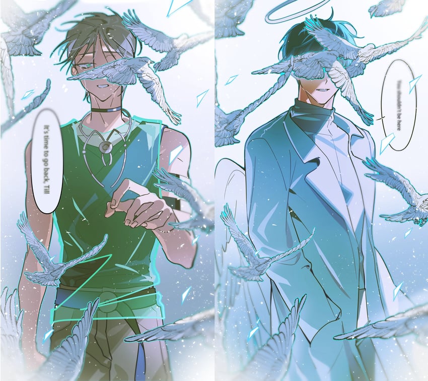 till and ivan (alien stage) drawn by e_mo_ka