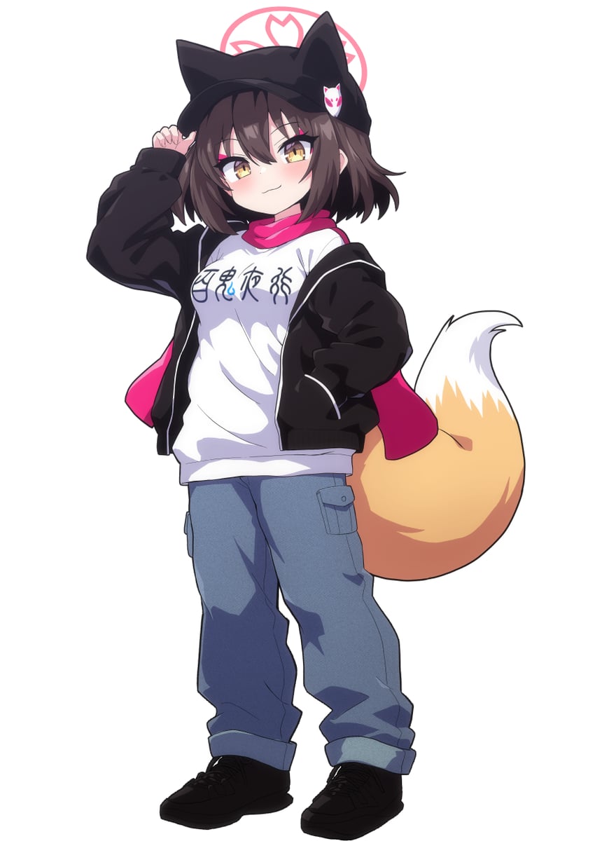izuna (blue archive) drawn by fukamiki_kei
