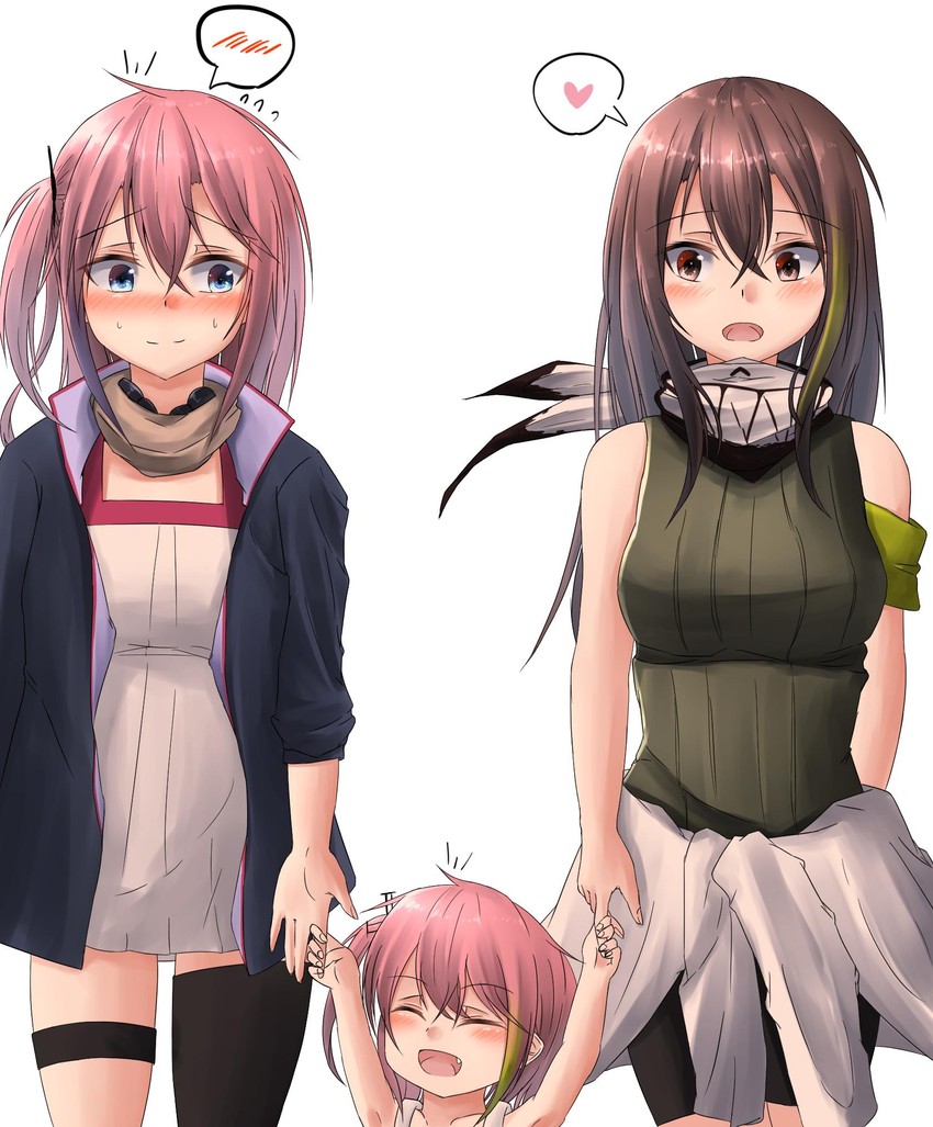 m4a1 and st ar-15 (girls' frontline) drawn by hane_(8ne_k)