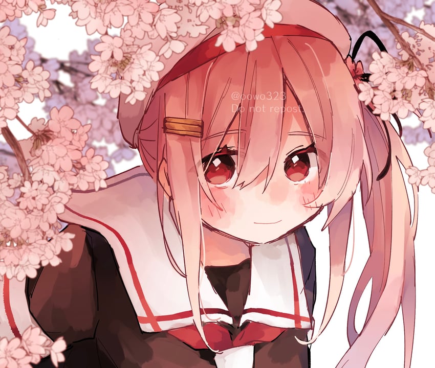 harusame (kantai collection) drawn by amot_211