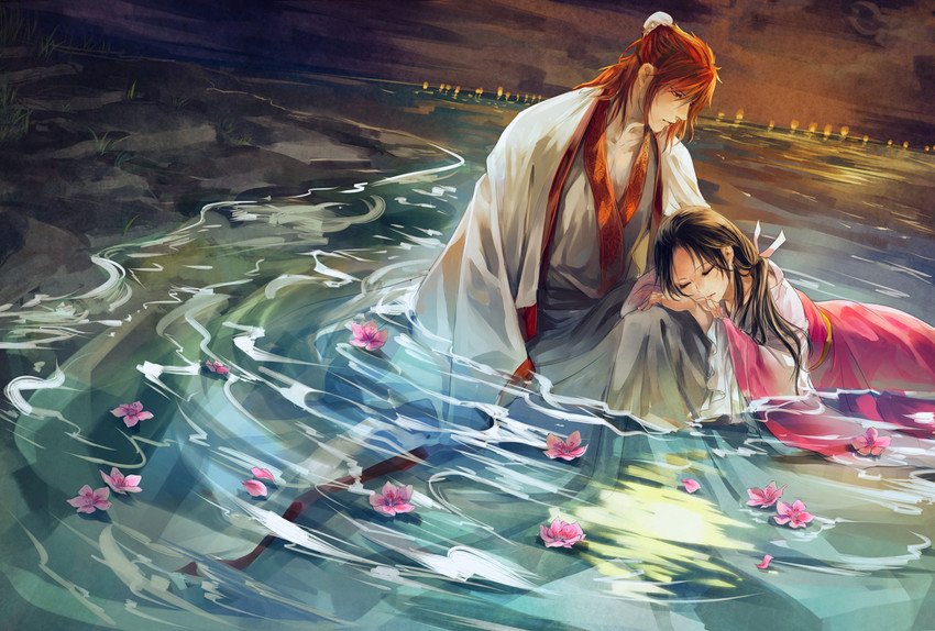 ren hakuei and ren kouen (magi the labyrinth of magic) drawn by mak_(kainemaru)