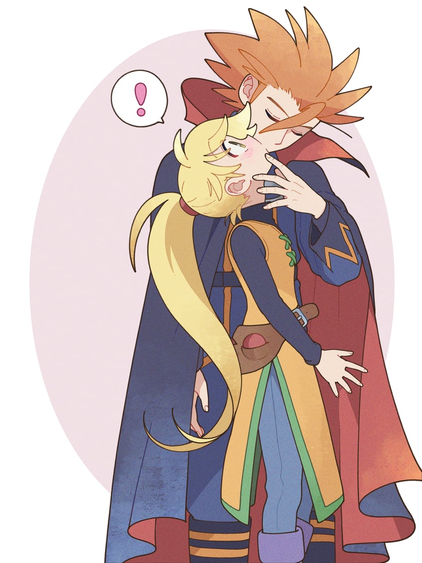 lance and yellow (pokemon and 1 more) drawn by pon_(soy_yassa_p)