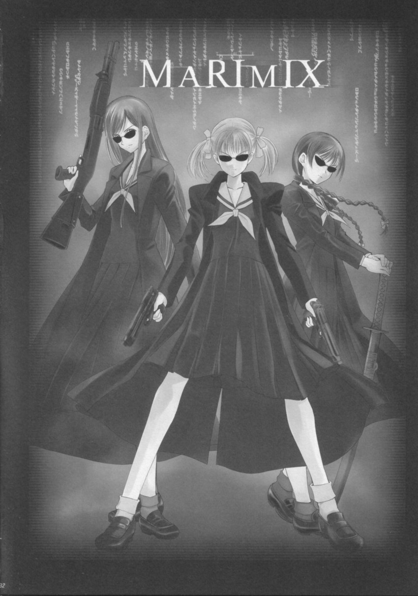 fukuzawa yumi, shimazu yoshino, and ogasawara sachiko (maria-sama ga miteru and 1 more) drawn by shirotsumekusa