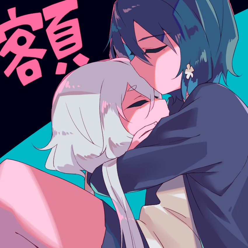 konno junko and mizuno ai (zombie land saga) drawn by hetareeji