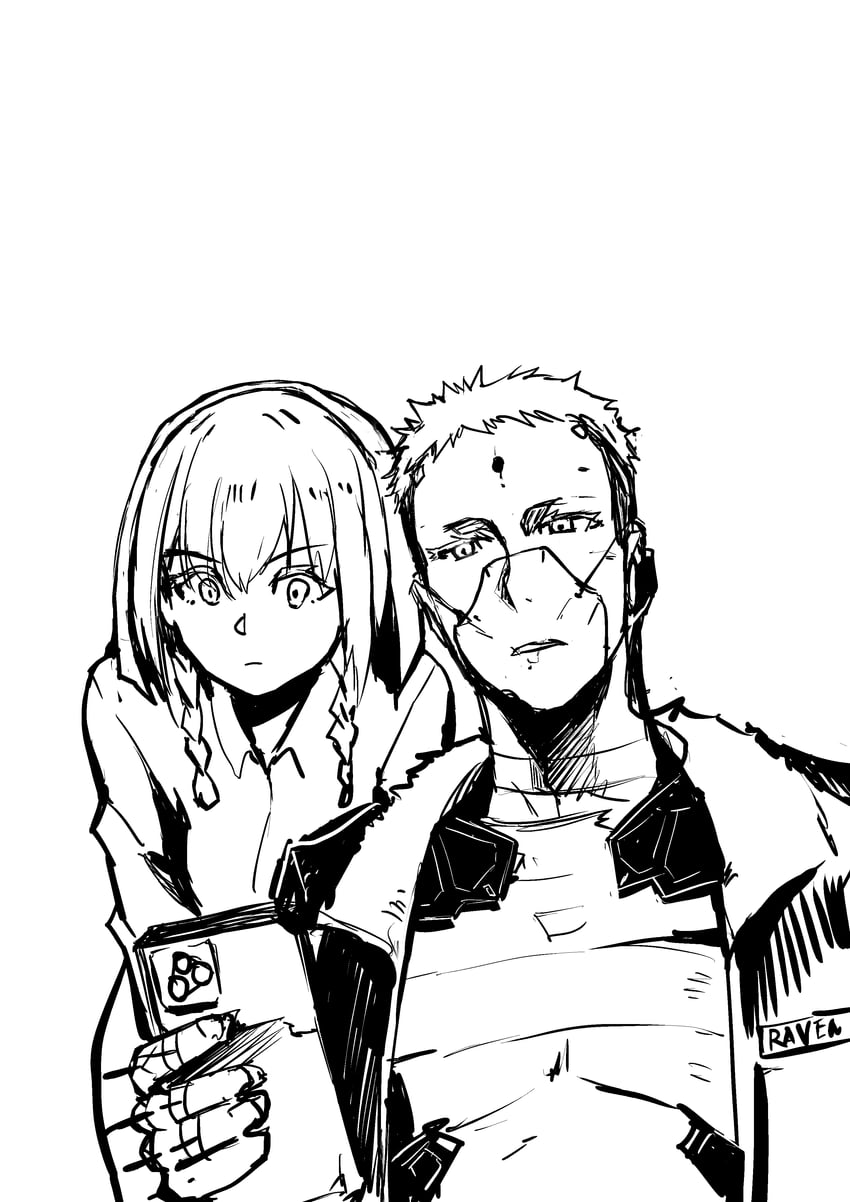 621 and ayre (armored core and 1 more) drawn by las91214