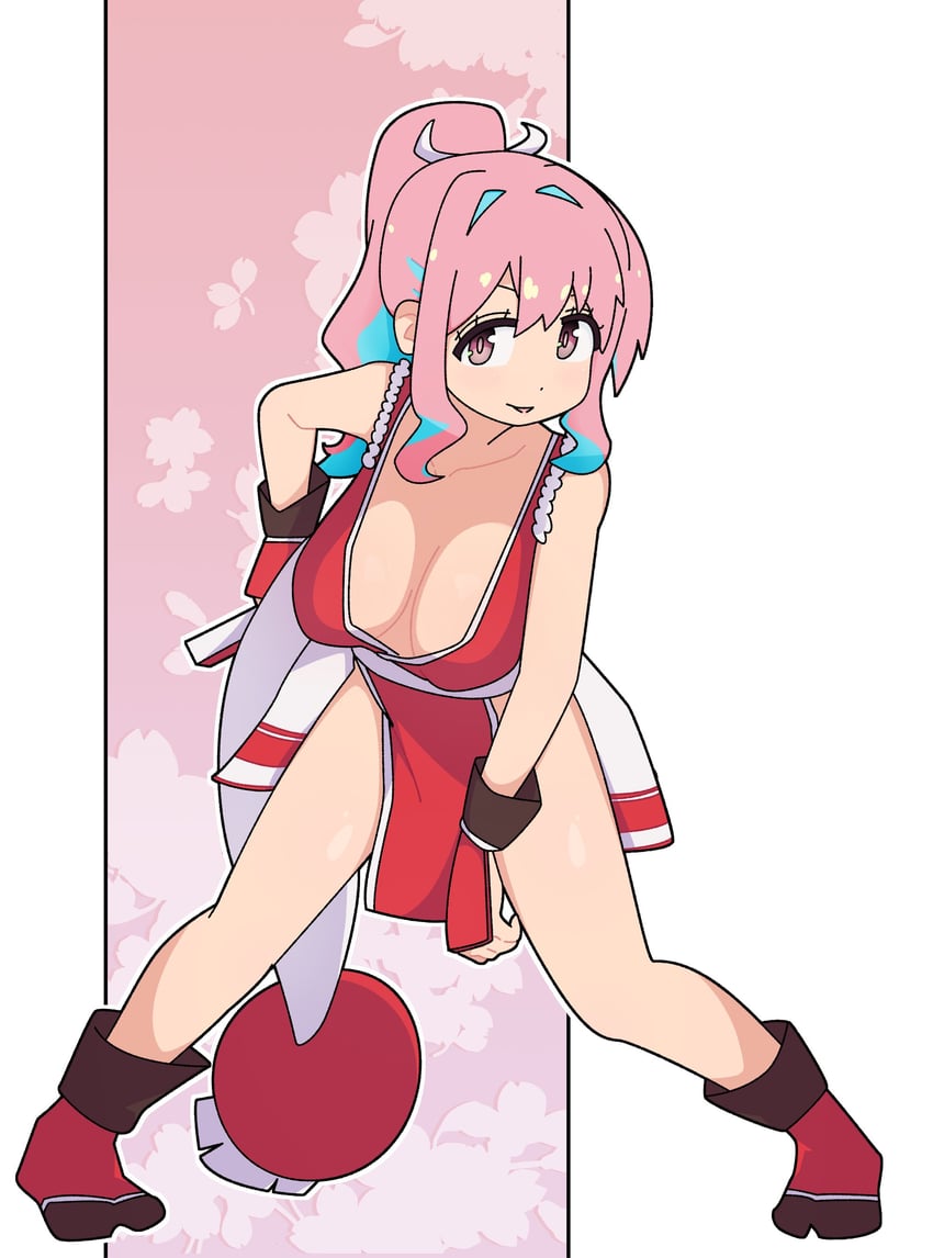 shiranui mai and hozuki kaede (the king of fighters and 2 more) drawn by retoleedraws