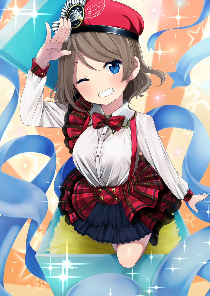 watanabe you (love live! and 1 more) drawn by yuama