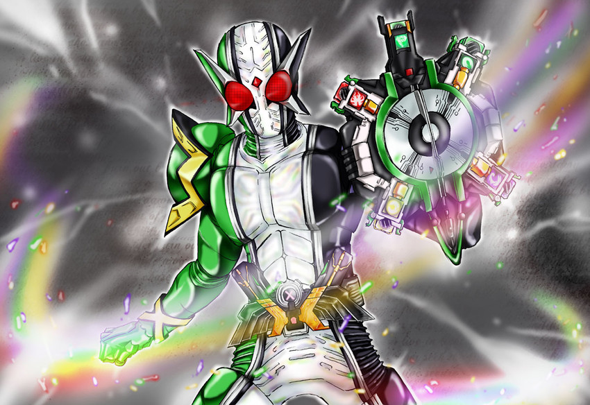 kamen rider and 1 more drawn by tenzen_miyabi