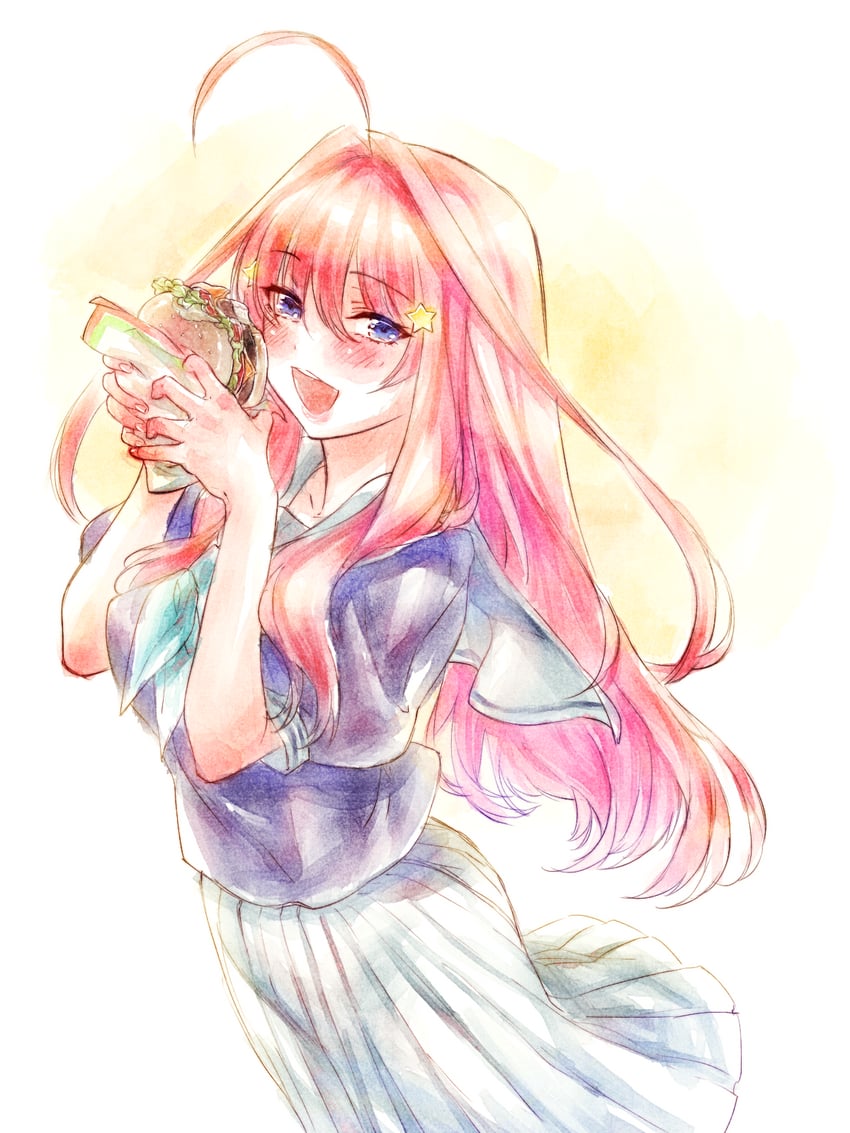 nakano itsuki (go-toubun no hanayome) drawn by yu_(flowerbird3830)