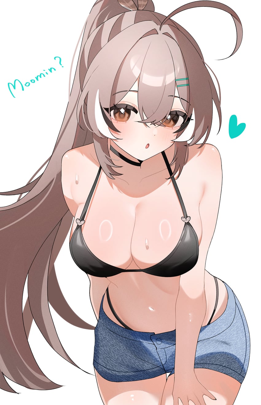 nanashi mumei (hololive and 1 more) drawn by hana20000920