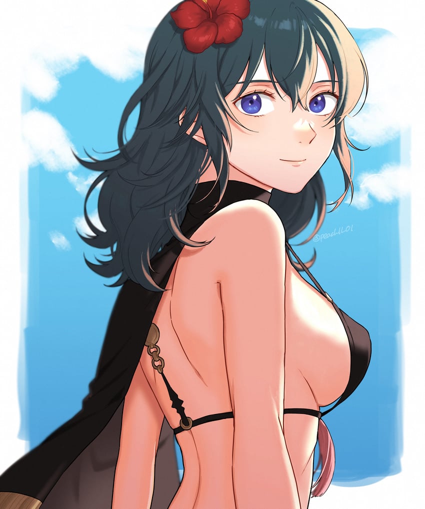 female byleth (fire emblem and 2 more) drawn by shamu_(peach11_01)
