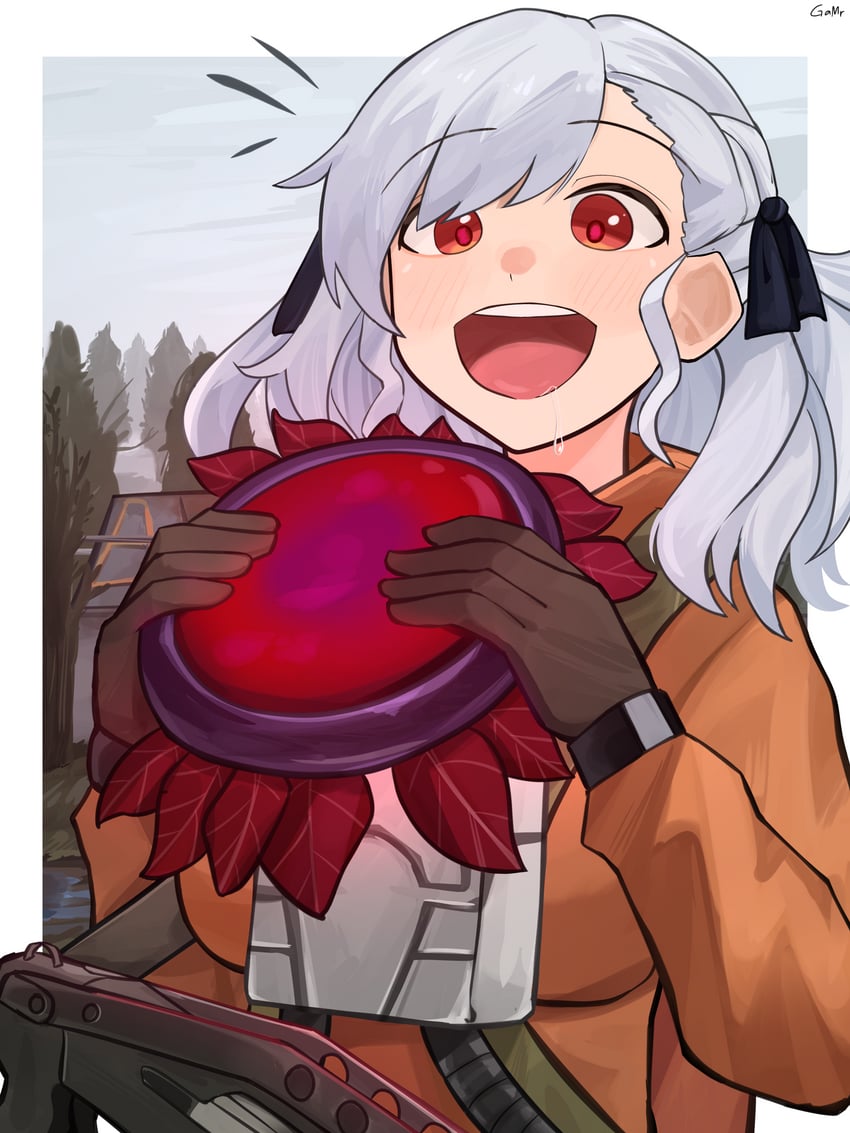 spas-12 (girls' frontline and 1 more) drawn by gamryous