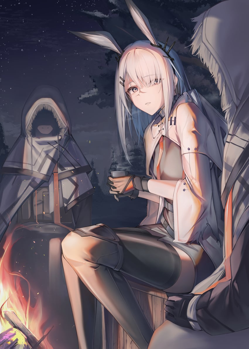frostnova and yeti caster leader (arknights) drawn by r_oot