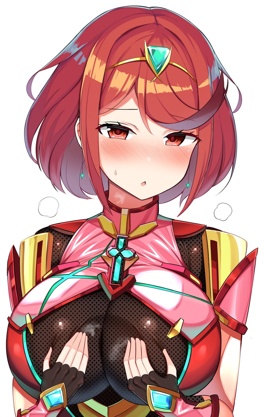pyra (xenoblade chronicles and 1 more) drawn by jakko
