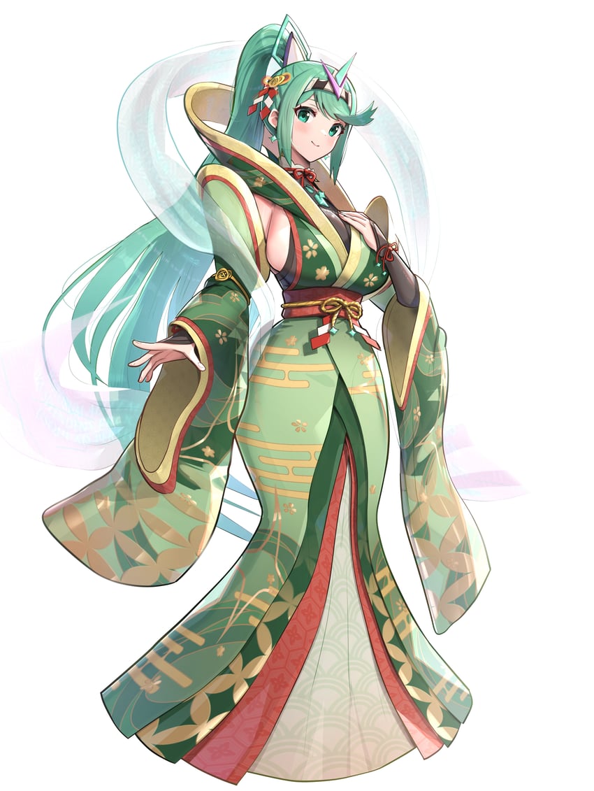 pneuma (xenoblade chronicles and 1 more) drawn by gonzarez