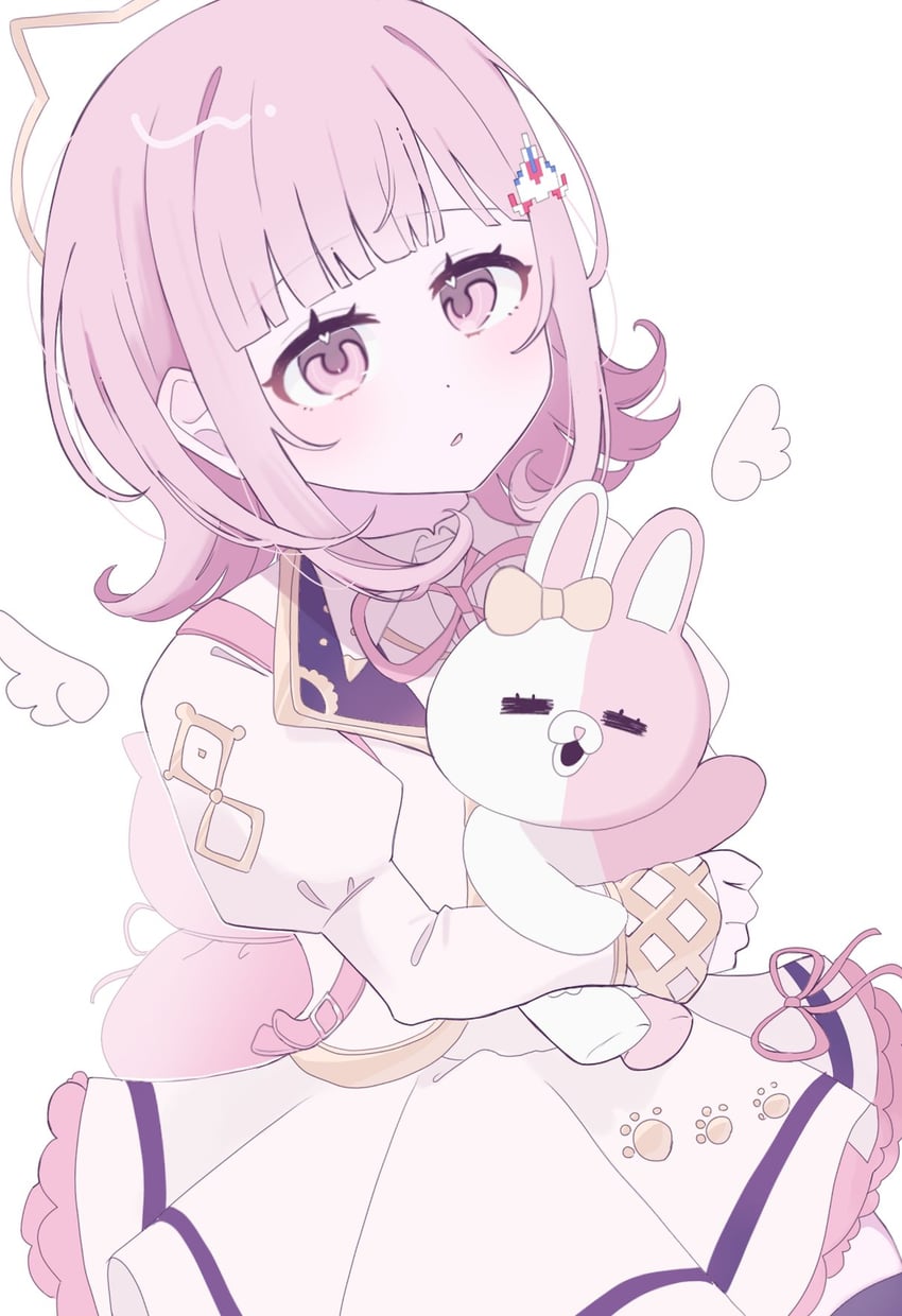 nanami chiaki and monomi (danganronpa and 2 more) drawn by rrr_(0o73_rrr)