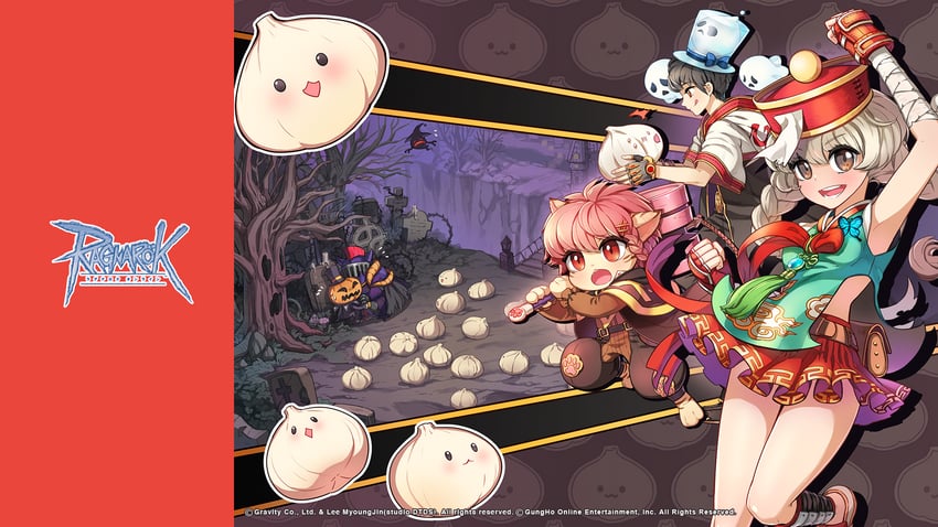 summoner, monk, whisper, taekwon, quve, and 3 more (ragnarok online) drawn by taruk