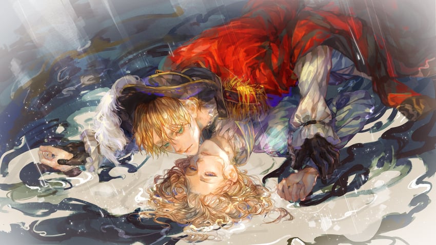 united kingdom and france (axis powers hetalia) drawn by air_(2990432740)