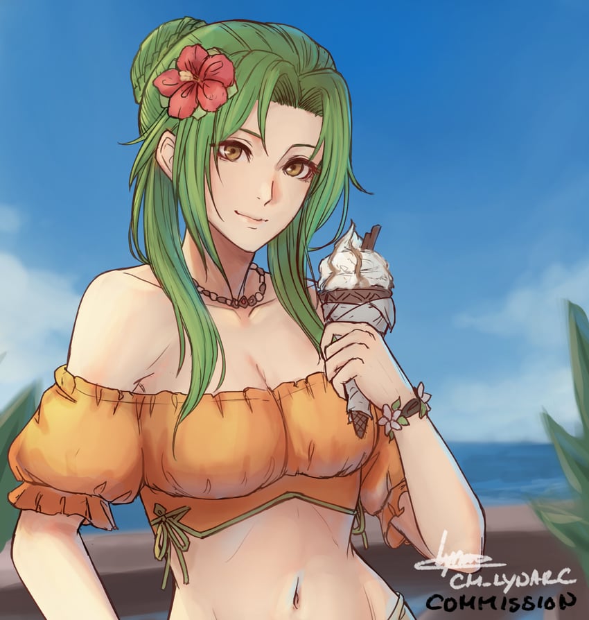 elincia ridell crimea (fire emblem and 2 more) drawn by lynarc