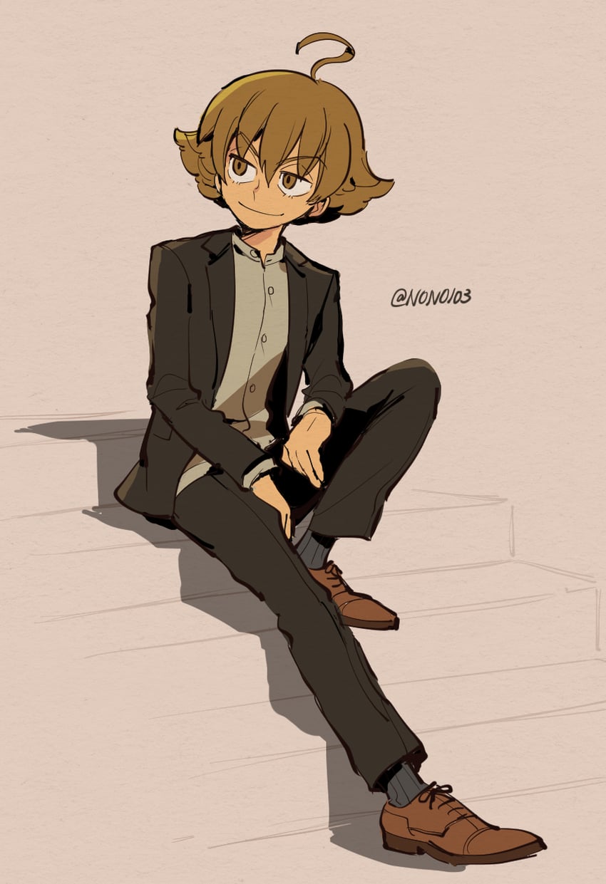 eustace winner (ace attorney and 2 more) drawn by nono_(norabi)