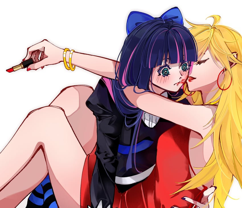 stocking and panty (panty & stocking with garterbelt) drawn by par_sato