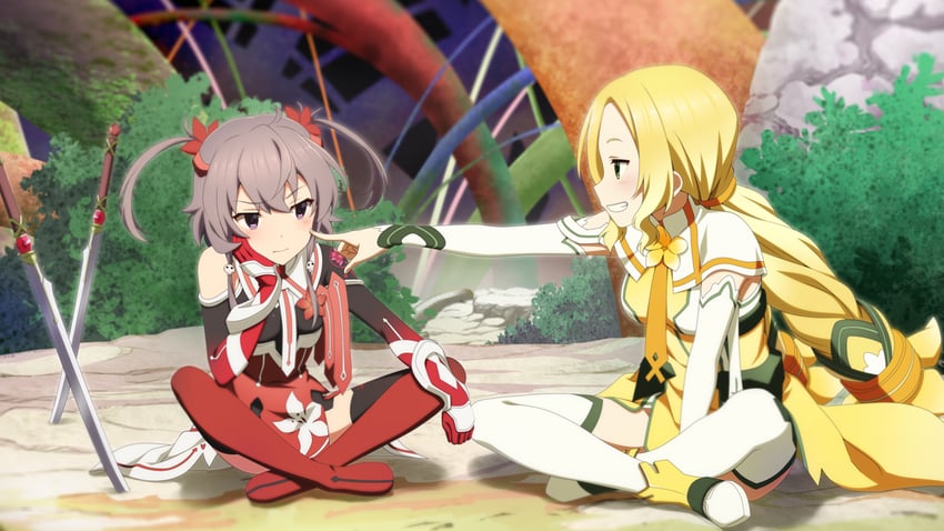miyoshi karin, inubouzaki fuu, and shichinosato kofuki (yuusha de aru and 3 more)