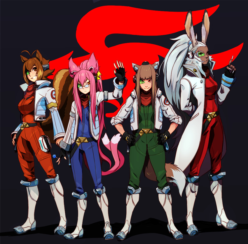holo, makoto nanaya, fran, fox mccloud, kokonoe, and 3 more (final fantasy and 4 more) drawn by eymbee