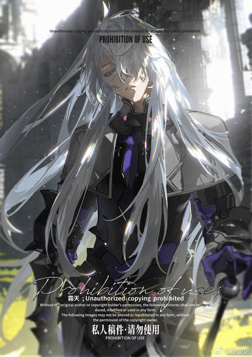 galahad and galahad alter (fate and 1 more) drawn by shuangbatian