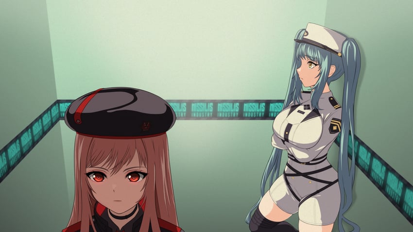 rapi and privaty (neon genesis evangelion and 1 more) drawn by shinshikikan