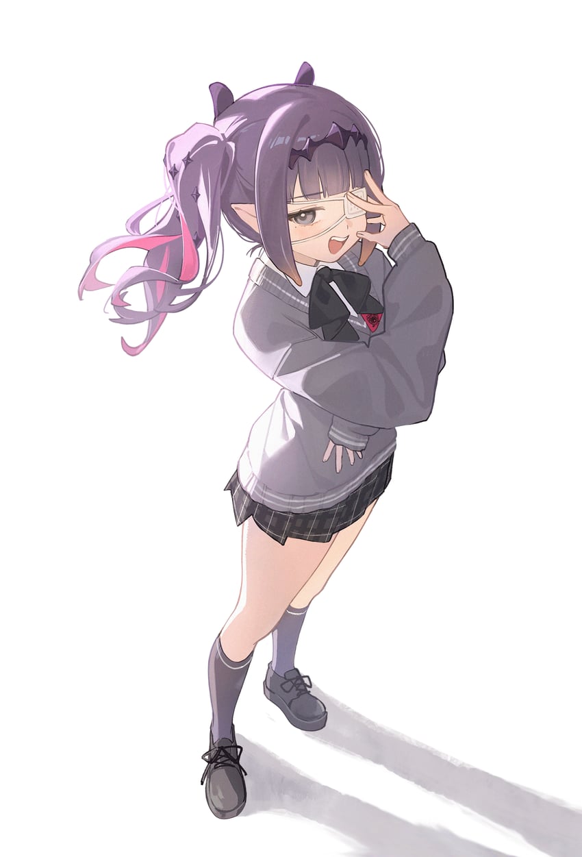 ninomae ina'nis (hololive and 1 more) drawn by midori_fufu