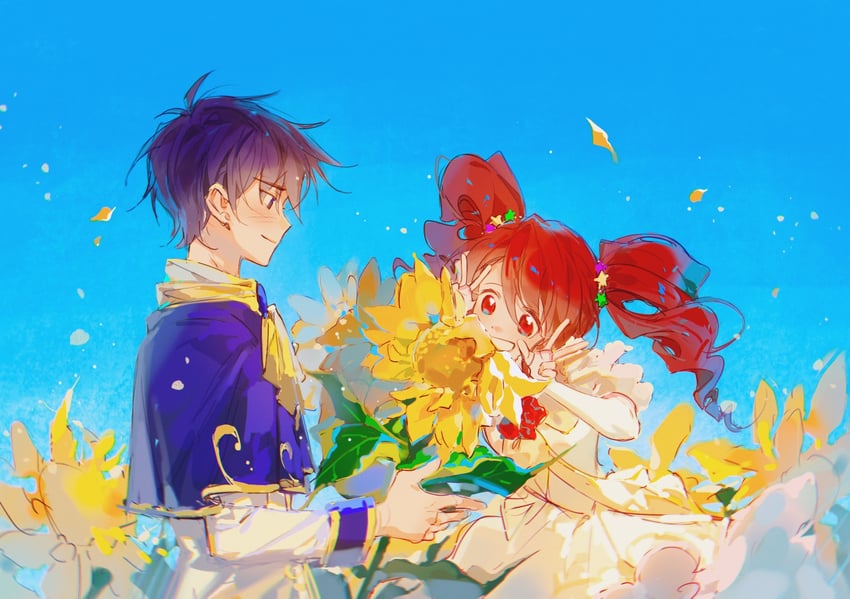 fine and shade (fushigiboshi no futago hime) drawn by humi_humi