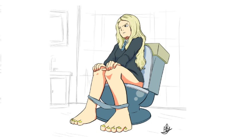 luna lovegood (wizarding world and 1 more) drawn by adictreader