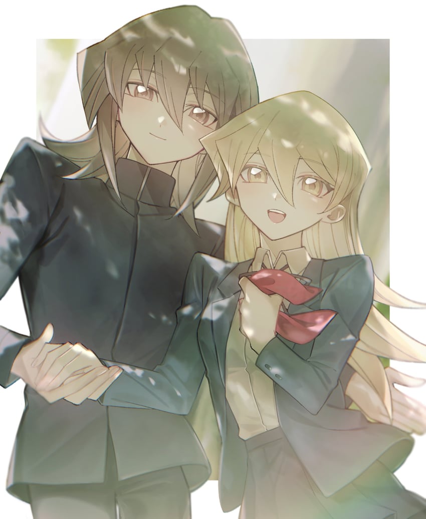 tenjouin asuka and tenjouin fubuki (yu-gi-oh! and 1 more) drawn by rrr_az00